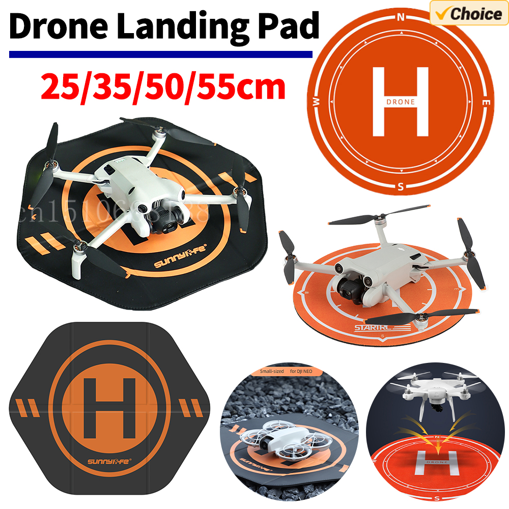 Drone Landing Pad - 35cm Drone Landing Pad Universal Foldable