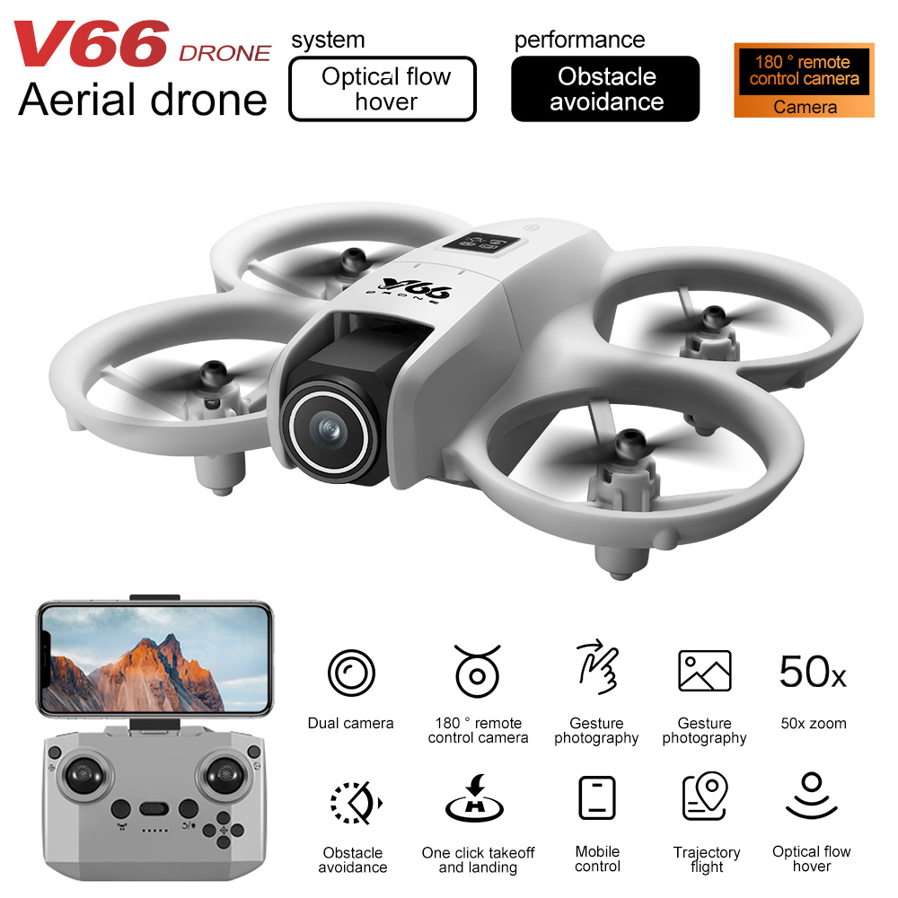New V66 Mini Drone HD Camera 4 - огляд і ціна Drone Controller Screen