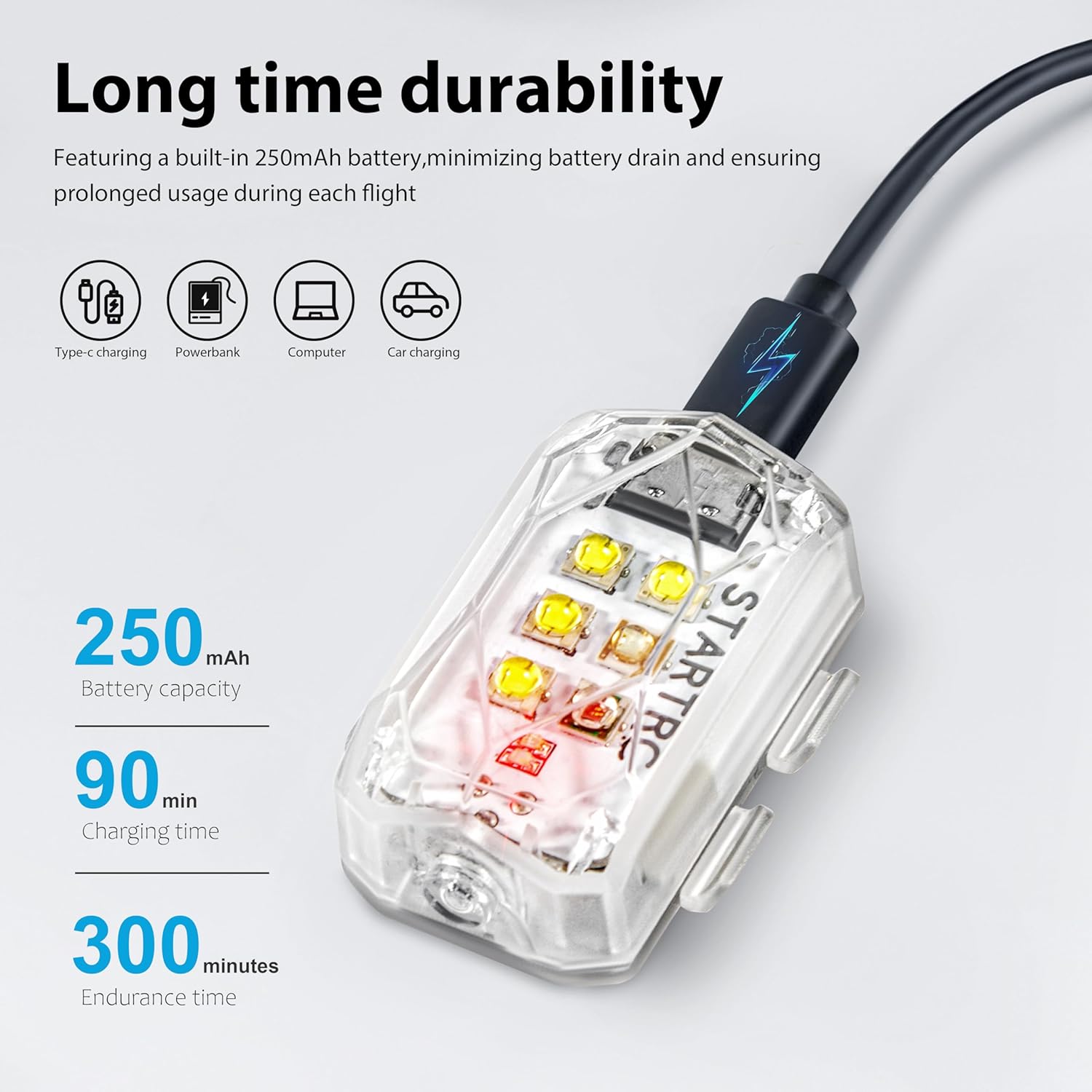 STARTRC Drone Strobe Light Ant - огляд і ціна Drone Control Stick
