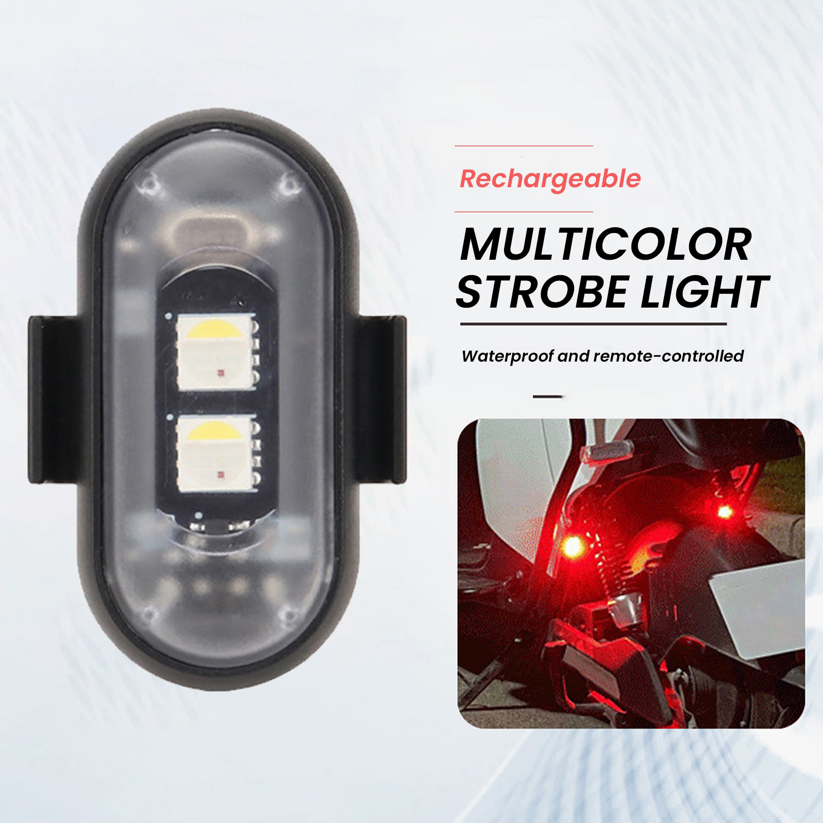 2/4/6PCS Wireless LED Strobe L - огляд і ціна Drone Power Bank