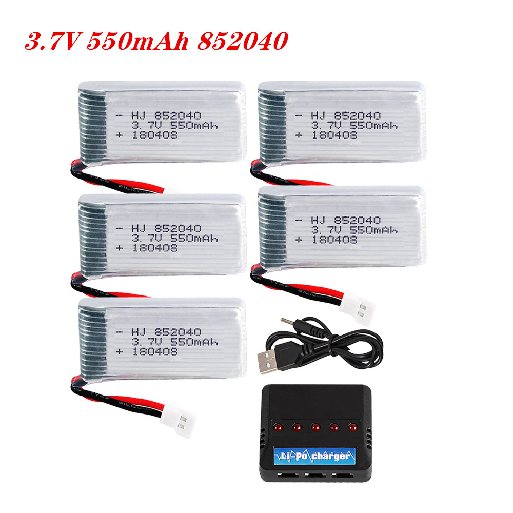 3.7V 550mAh 25C Lipo Battery 8 - огляд і ціна Drone Battery Adapter