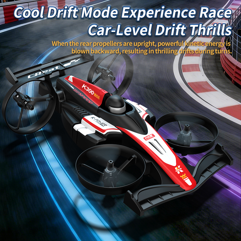 Mini RC Flying Car Transformab - огляд і ціна Drone Control Stick
