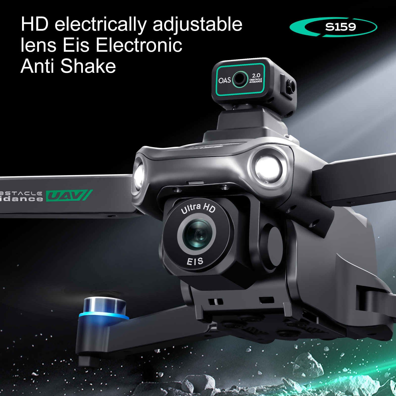 S159 GPS Drone 4K Profesional  - огляд і ціна Drone Power Bank