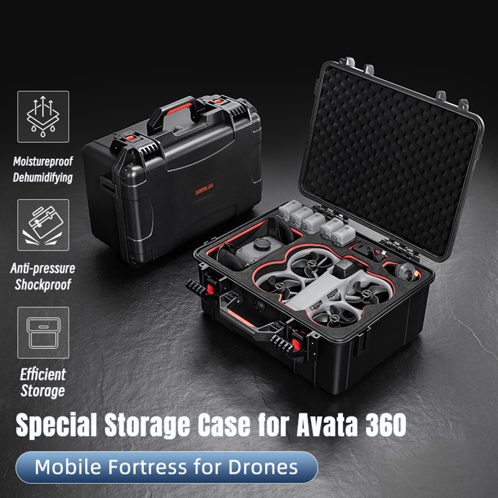 for Avata 360 Drone Accessorie - огляд і ціна Drone Hard Shell Case