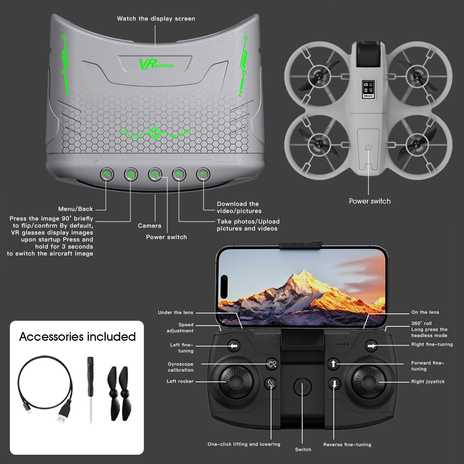 Mini Drone That Is Easy For Be - огляд і ціна Drone Battery Adapter
