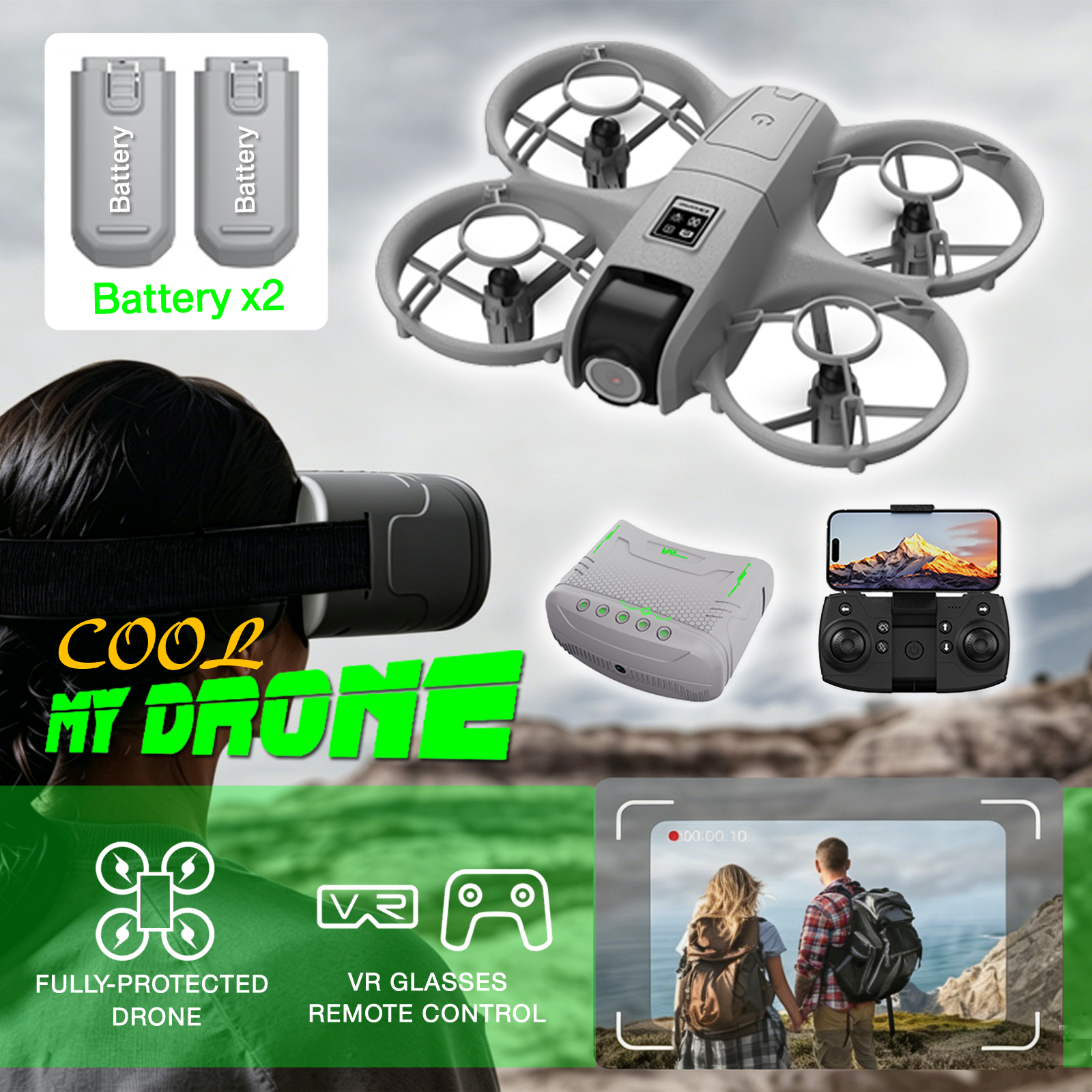 Mini Drone That Is Easy For Be - огляд і ціна Drone Battery Adapter